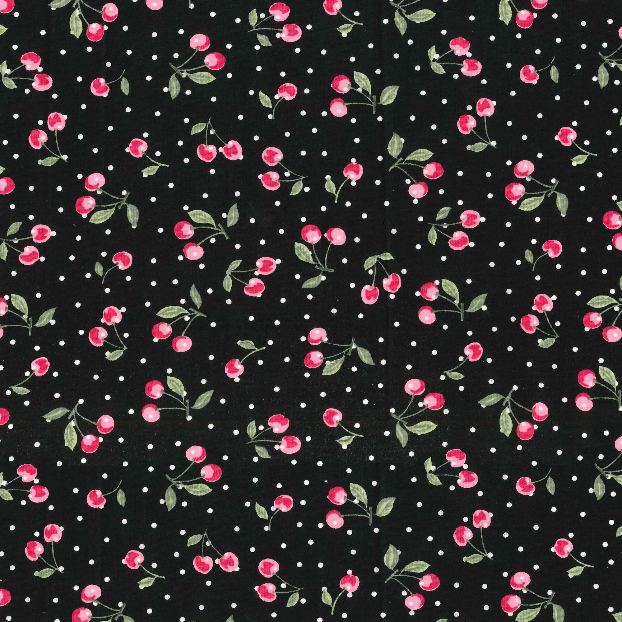 Fabric Traditions Cherry Toss Cotton Fabric